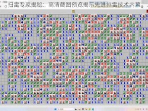 扫雷专家揭秘：高清截图预览揭示先进排雷技术内幕