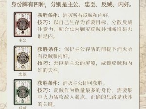 三国杀策略揭秘：如何巧妙盲狙身份，掌握全局胜机？