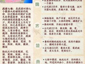 春秋战国：群雄逐鹿，纵横捭阖的时代风云与诸侯争霸的历史巨变探索分析