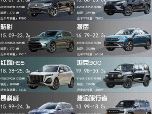 国产SUV大全 国产 SUV 大全：车型丰富，总有一款适合你