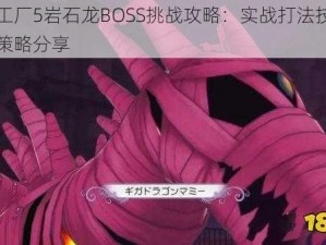 符文工厂5岩石龙BOSS挑战攻略：实战打法技巧与战斗策略分享