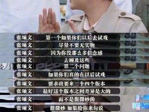 苏小玎解析张颂文演技：角色反差大之谜，深入探讨其表演魅力