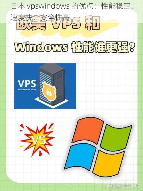 日本 vpswindows 的优点：性能稳定，速度快，安全性高