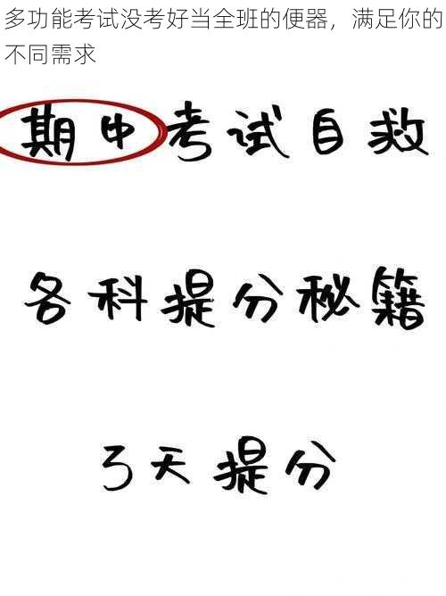 多功能考试没考好当全班的便器，满足你的不同需求