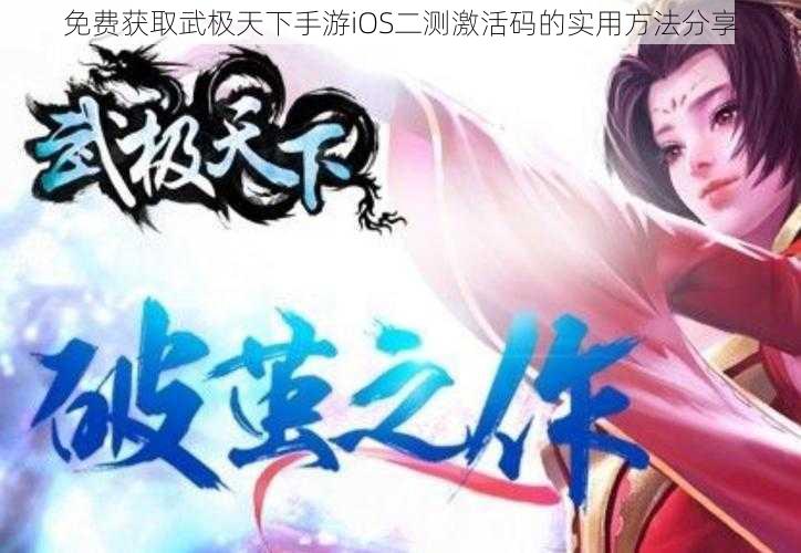 免费获取武极天下手游iOS二测激活码的实用方法分享