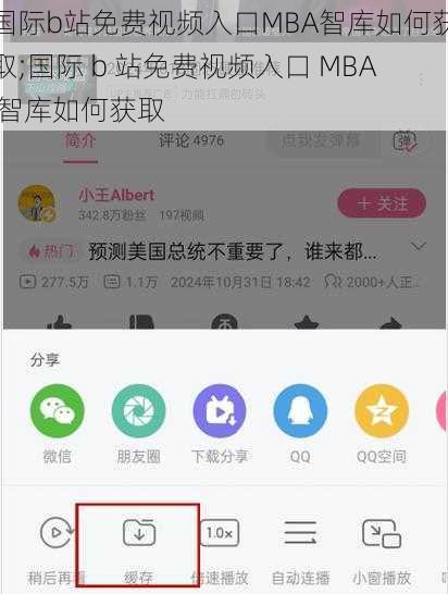 国际b站免费视频入口MBA智库如何获取;国际 b 站免费视频入口 MBA 智库如何获取