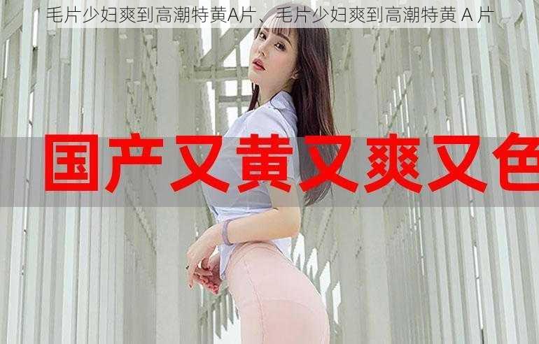 毛片少妇爽到高潮特黄A片、毛片少妇爽到高潮特黄 A 片